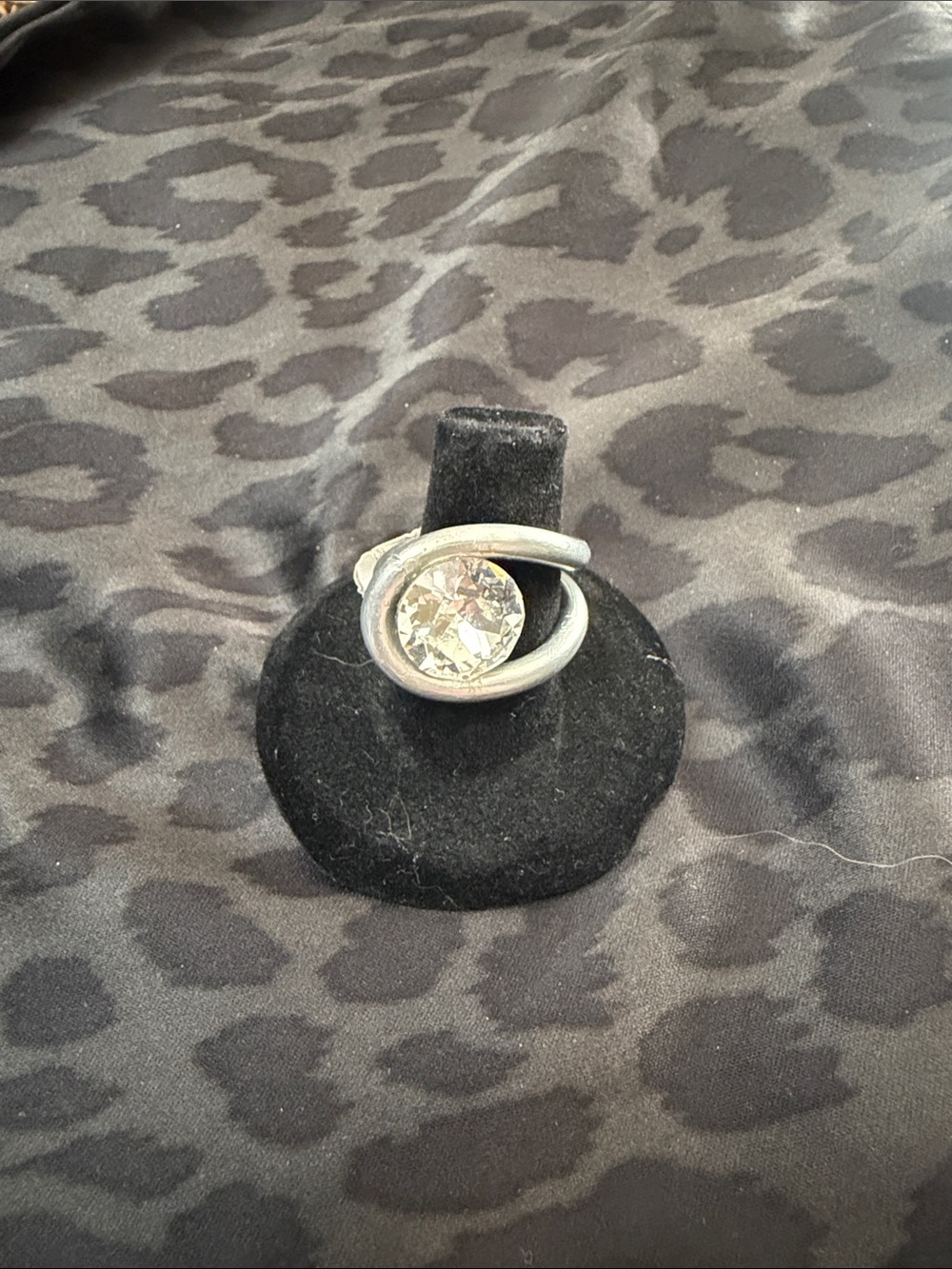 Crystal-Accent Silver Tone Statement Ring - Women Jewelry